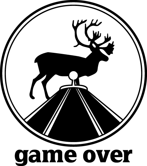 Game Over Caribou Sticker 