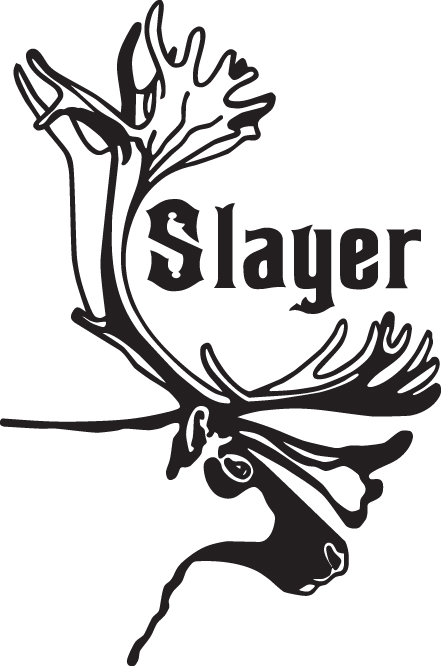 Slayer Caribou Sticker
