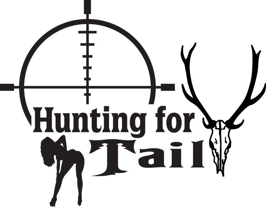 Hunting for Tail Sticker