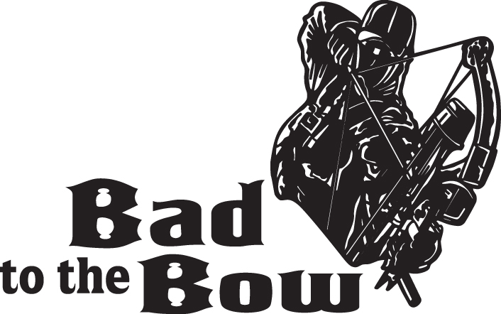 Bad to the Bow Sticker