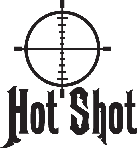 Hot Shot Cross Hair Sticker