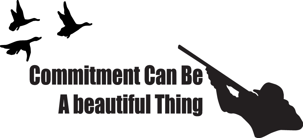 Commitment Can Be a Beautiful Thing Duck Sticker
