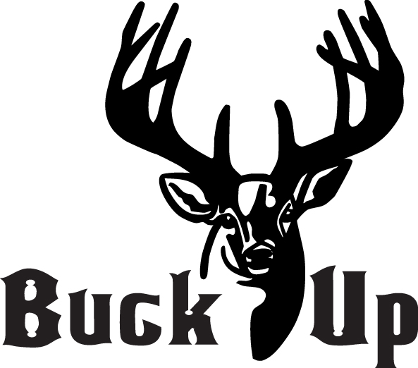 Buck Up Buck Sticker