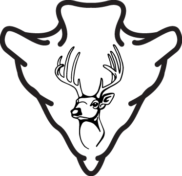 Buck in ArrowHead Sticker 2