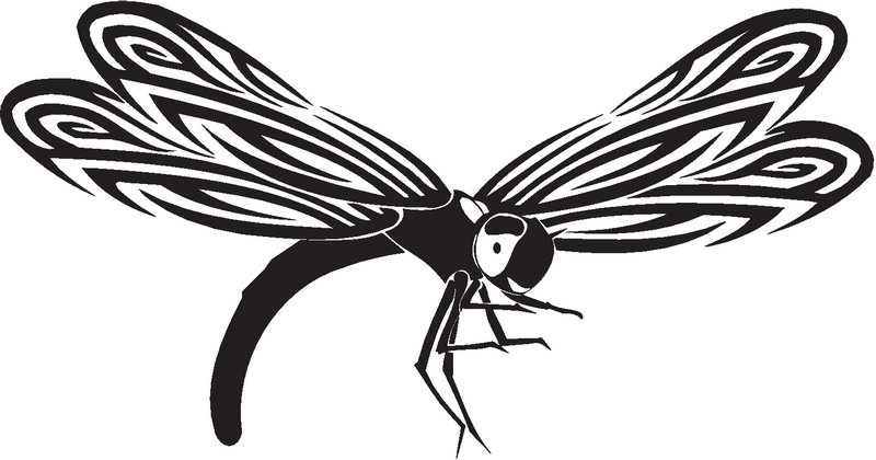 Dragonfly Sticker 93