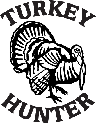 Turkey Hunter Sticker 2