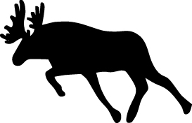 Moose Sticker 2
