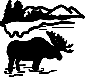 Moose Sticker 4