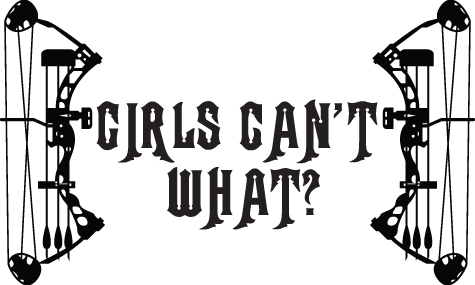 Girls Can't What Bow Sticker