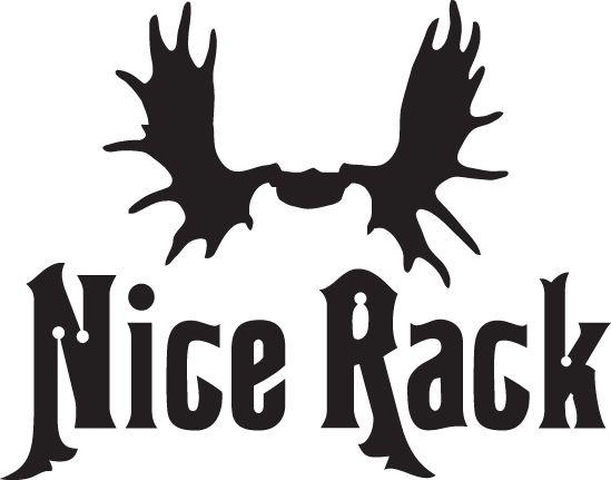 Nice Rack Moose Rack Sticker 2