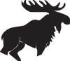 Moose Sticker 21