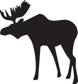 Moose Sticker 24