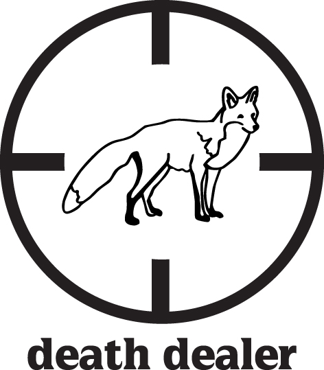 Death Dealer Fox Sticker