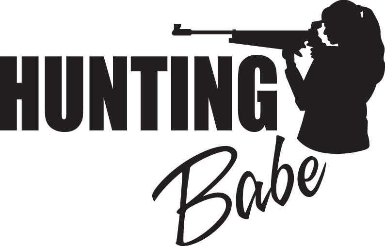 Hunting Babe Sticker