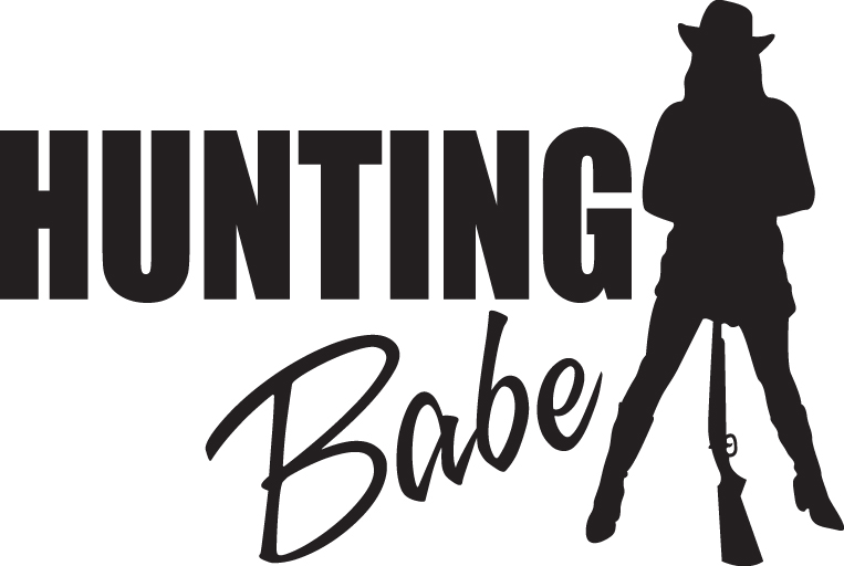 Hunting Babe Sticker 2