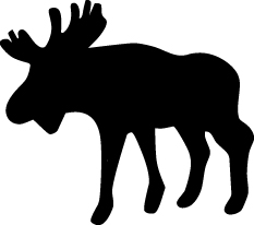 Moose Sticker 27