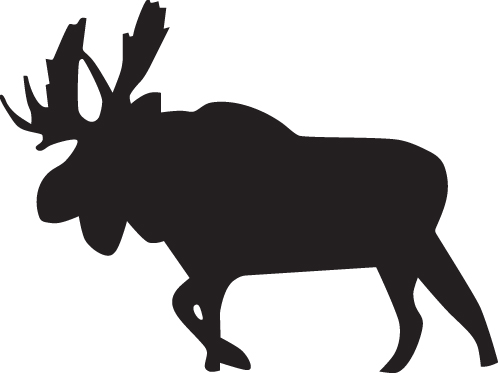Moose Sticker 33
