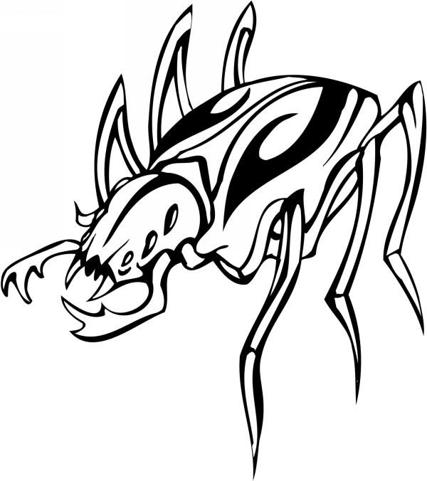 Predatory Insect Sticker 6