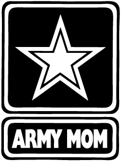 Army Mom Sticker