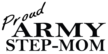 Proud Army Step-Mom Sticker