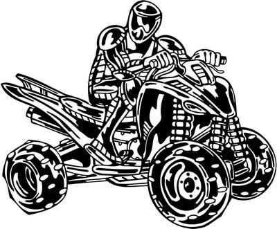 ATV Riders Sticker 60