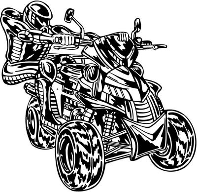 ATV Riders Sticker 99