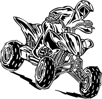 ATV Riders Sticker 15