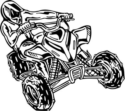 ATV Riders Sticker 21