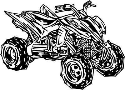 ATV Riders Sticker 49