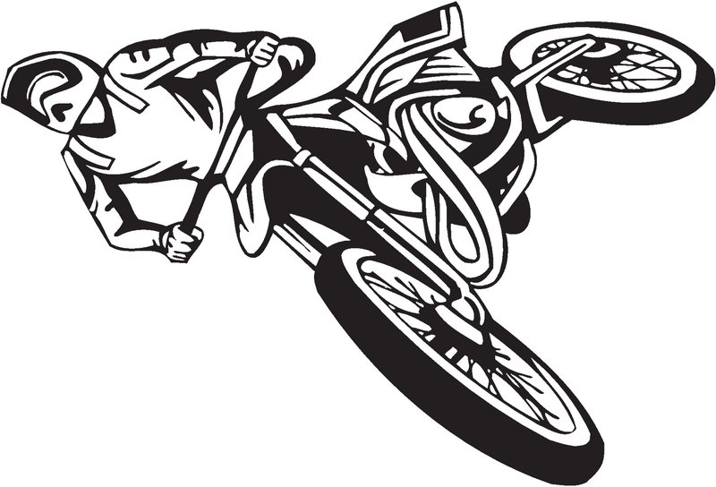 Dirt Bike Sticker 207