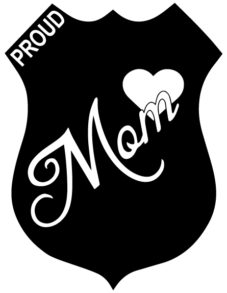 Proud Police Mom Sticker