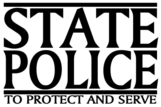 State Police Sticker
