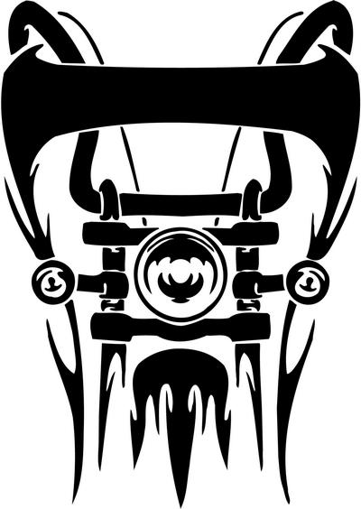 Tribal Bike Sticker 42