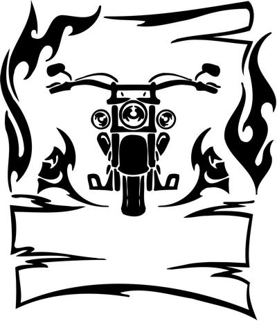 Tribal Bike Sticker 54