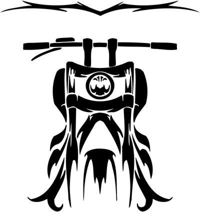 Tribal Bike Sticker 69