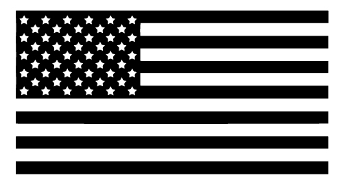 United States Flag Sticker 2