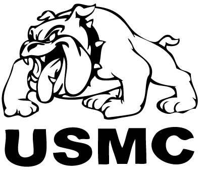 USMC 3 Sticker
