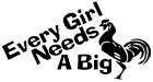 Every girl needs a BIG **** Sticker