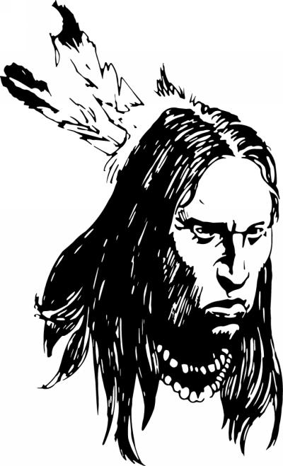 Native American Sticker 114