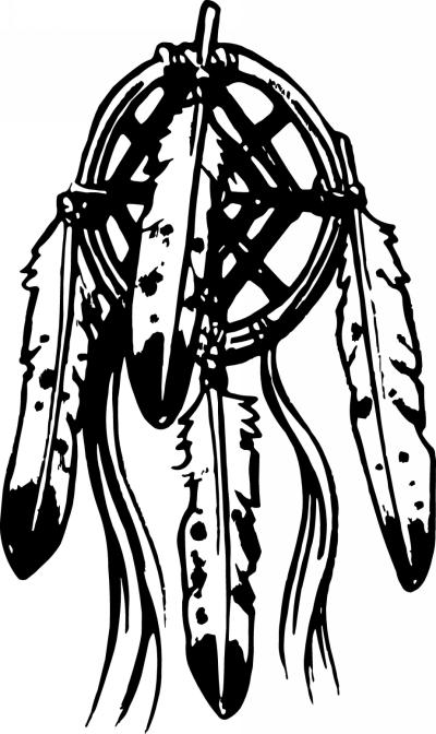 Native American Dreamcatcher Sticker 7