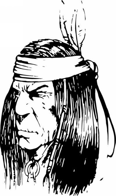 Native American Sticker 122