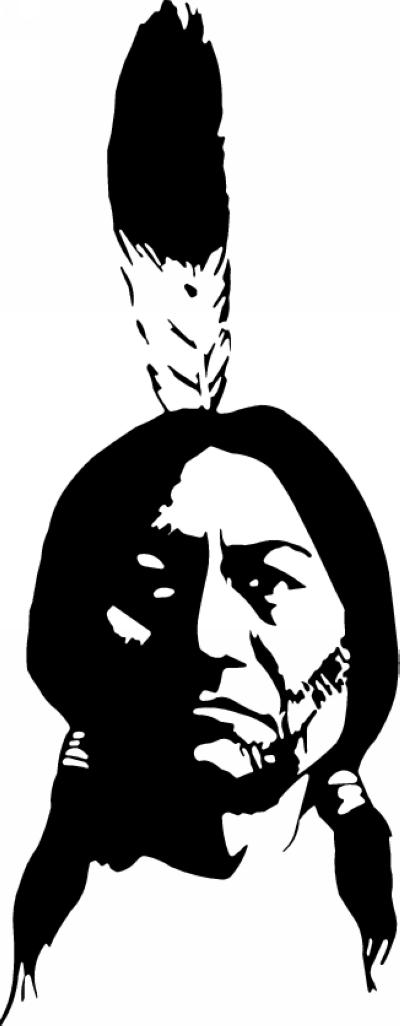 Native American Sticker 58