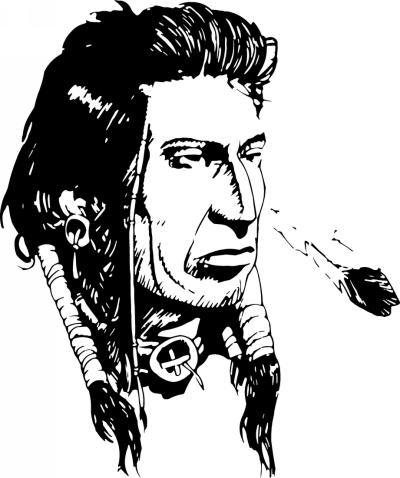 Native American Sticker 128
