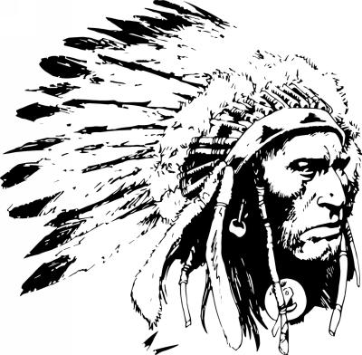 Native American Sticker 129