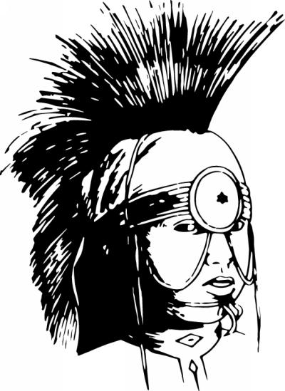Native American Sticker 136