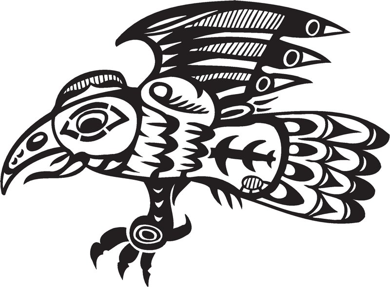 Native American Animal Sticker 46
