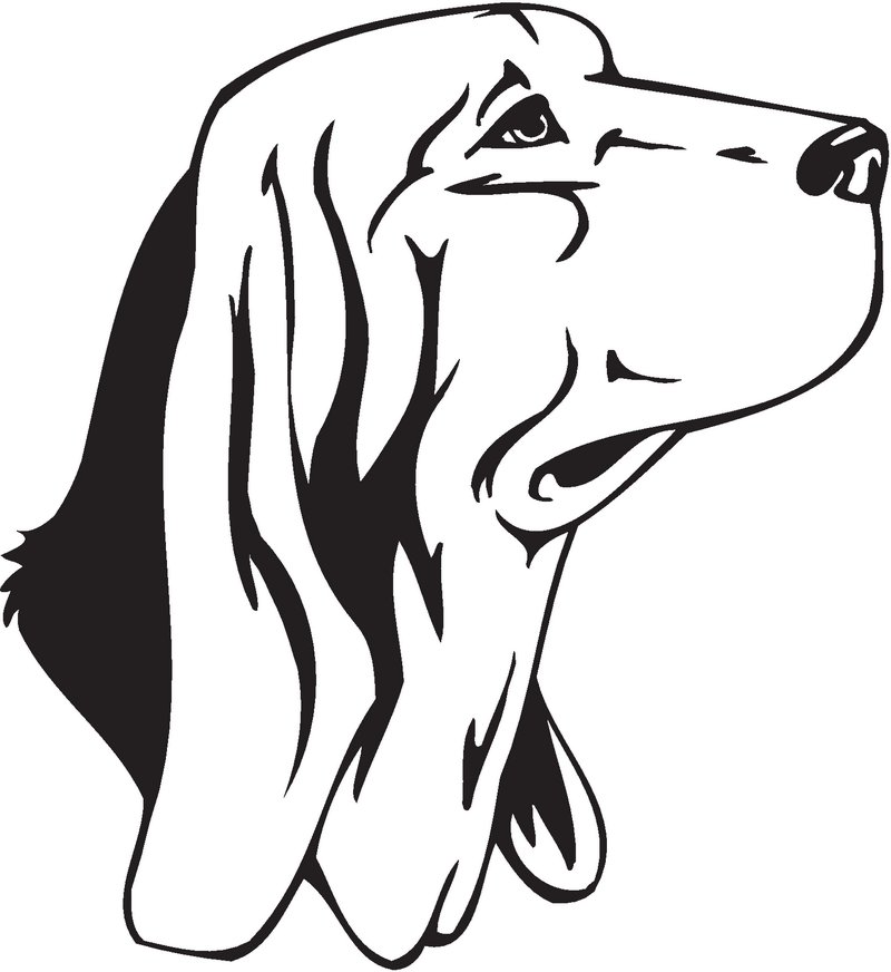 Bruno Jura Hound Dog Sticker