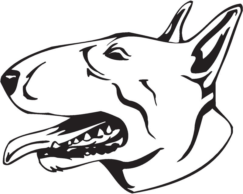 Bull Terrier Dog Sticker