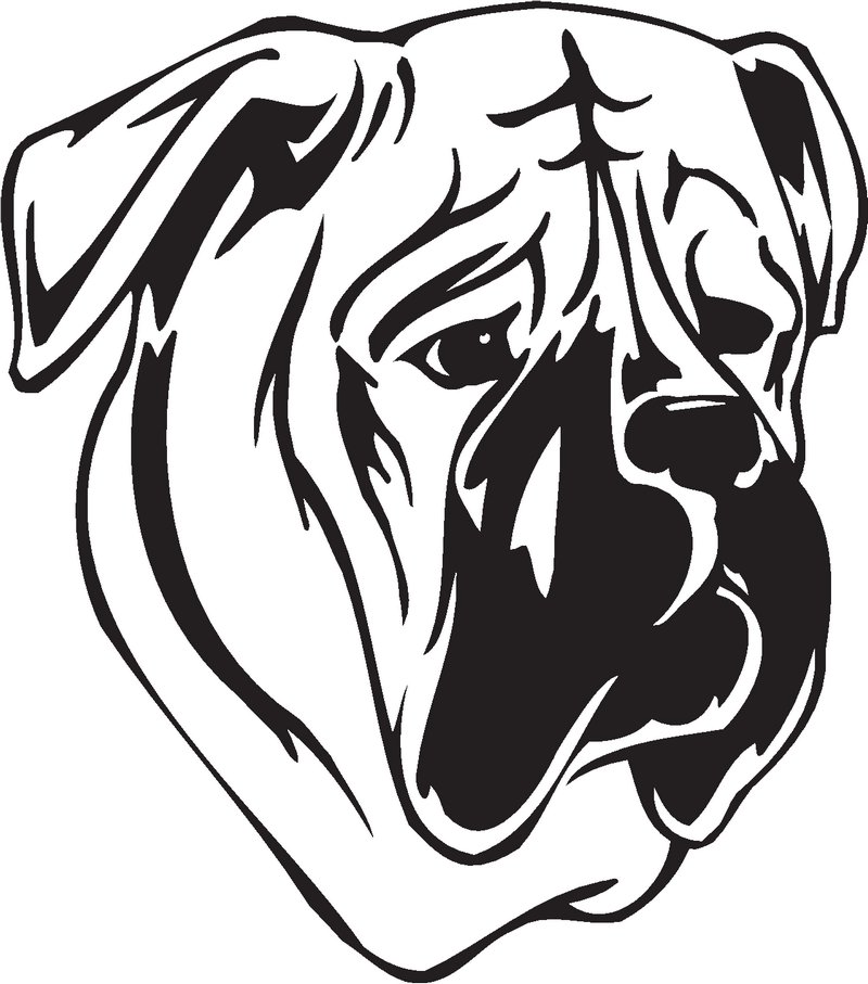 Bullmastiff Dog Sticker