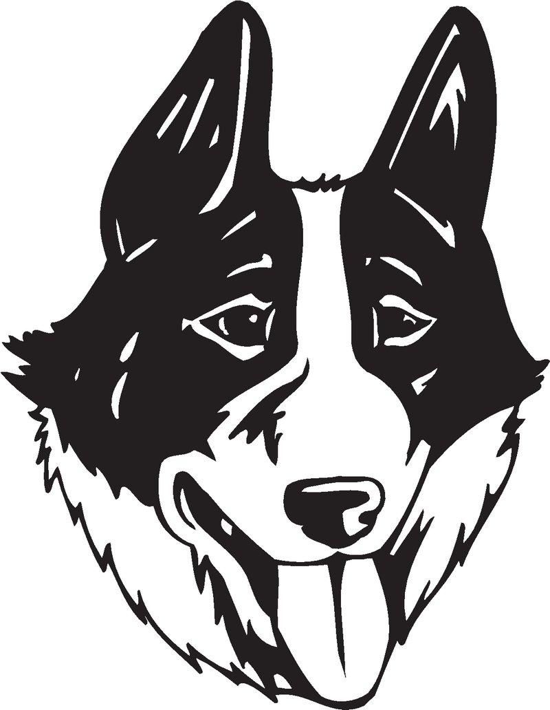 East Siberian Laika Dog Sticker